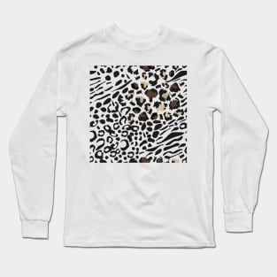 Leopard print pattern Long Sleeve T-Shirt